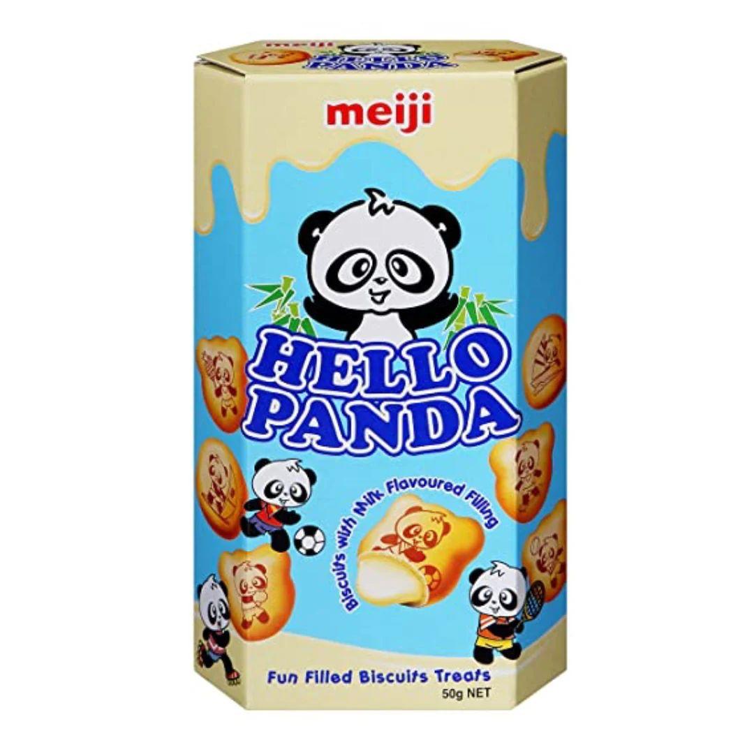 Meiji Hello Panda Milk Filled Biscuits – 50 g