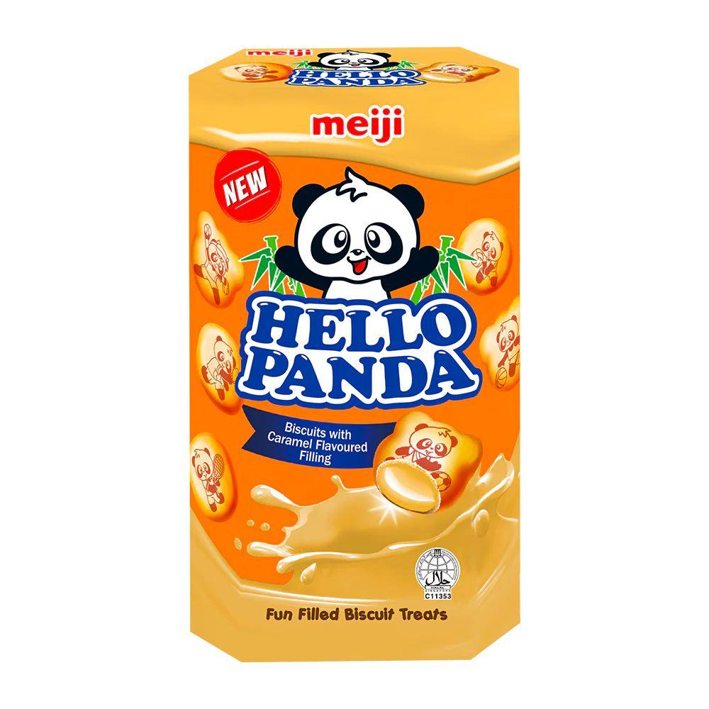 Hello Panda Caramel Filled Biscuits – 50 g