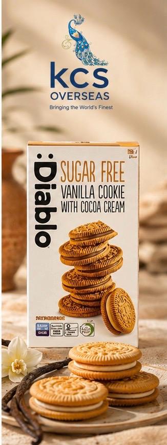 Diablo SugarFree Vanilla Cookie with Cocoa Cream UK