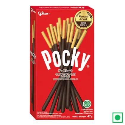 Pocky Chocolate Flavour Biscuit Sticks – 47 g