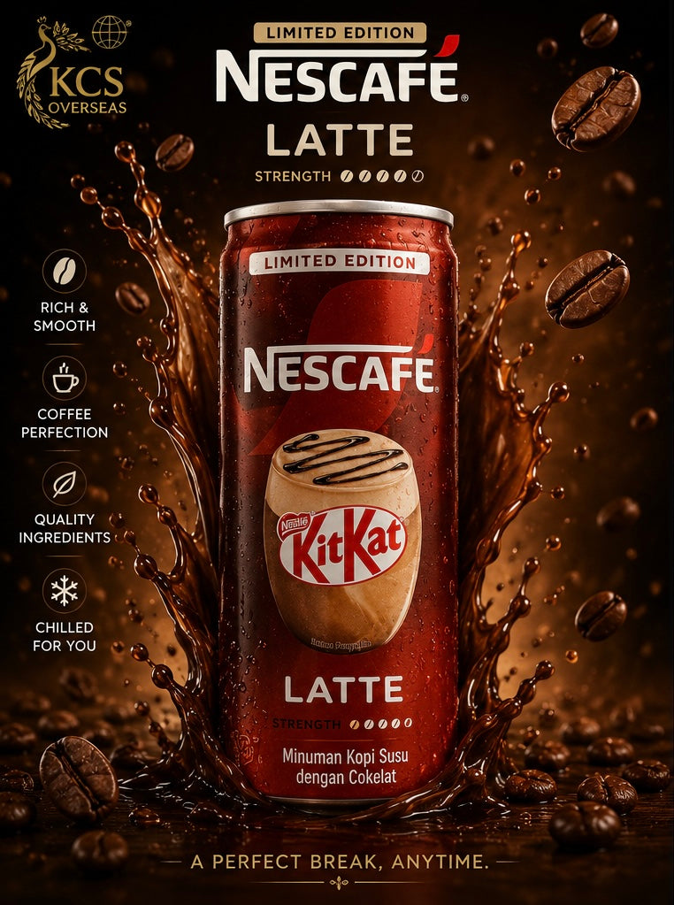 Nescafe Kitkat Latte RTD Can