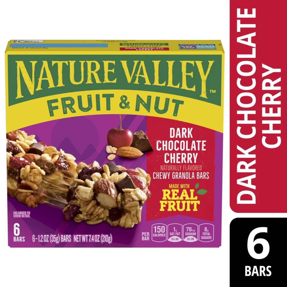Nature Valley Dark Chocolate Cherry Granola Bars – 210 g