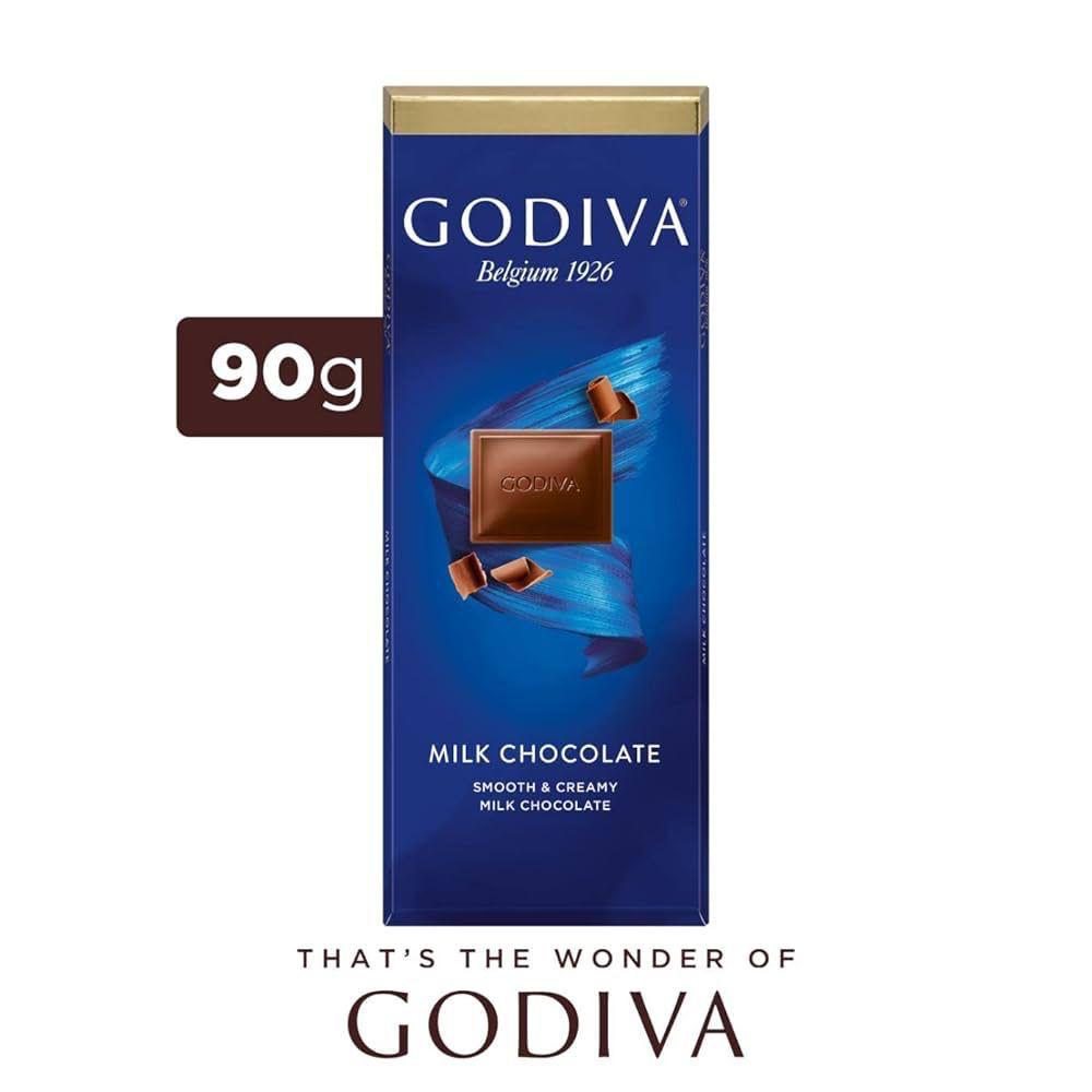 Godiva Milk Chocolate Bar – 90 g