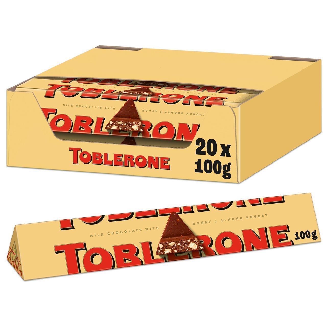Toblerone Milk Chocolate Bar – 100 g