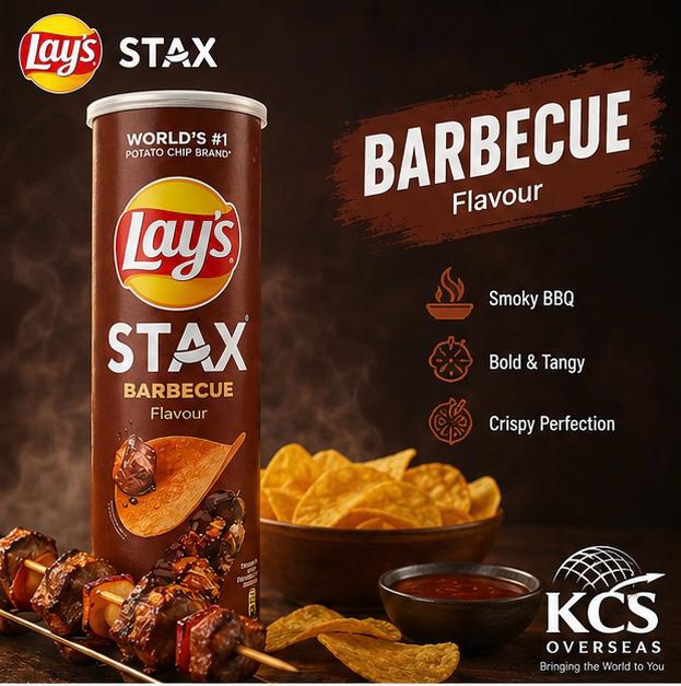 Lays Stax Barbecue 135G