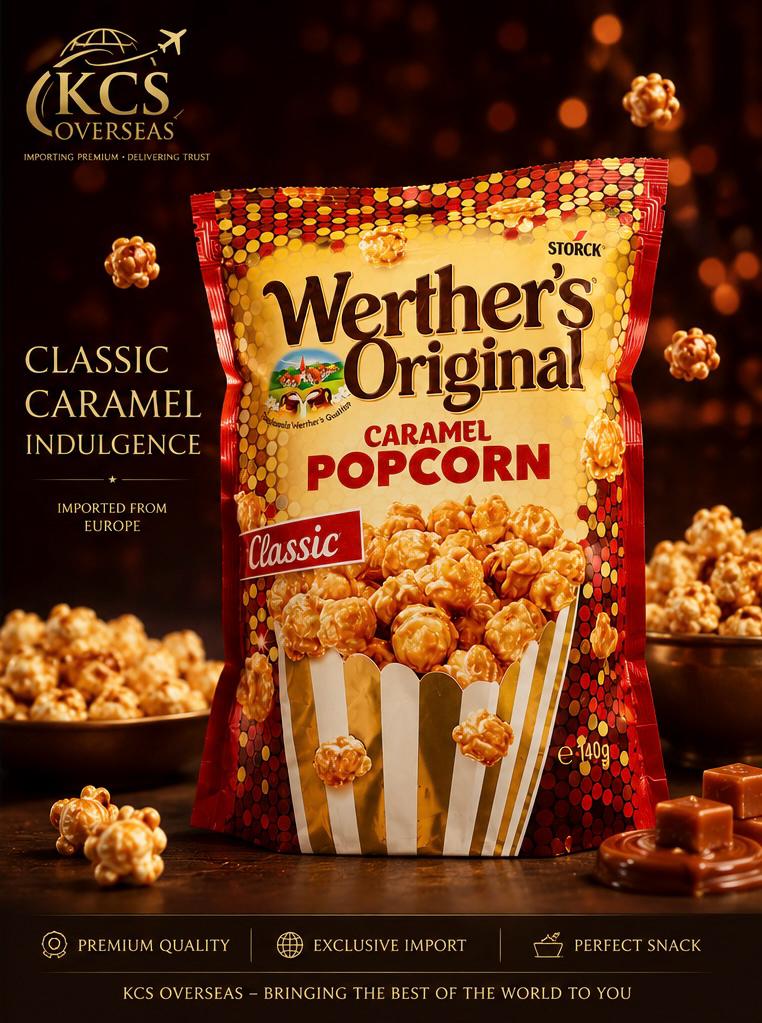 Werther’s Original Caramel Popcorn 140G UK