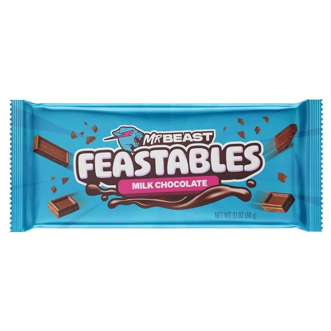MrBeast Feastables Milk Chocolate Bar – 60 g