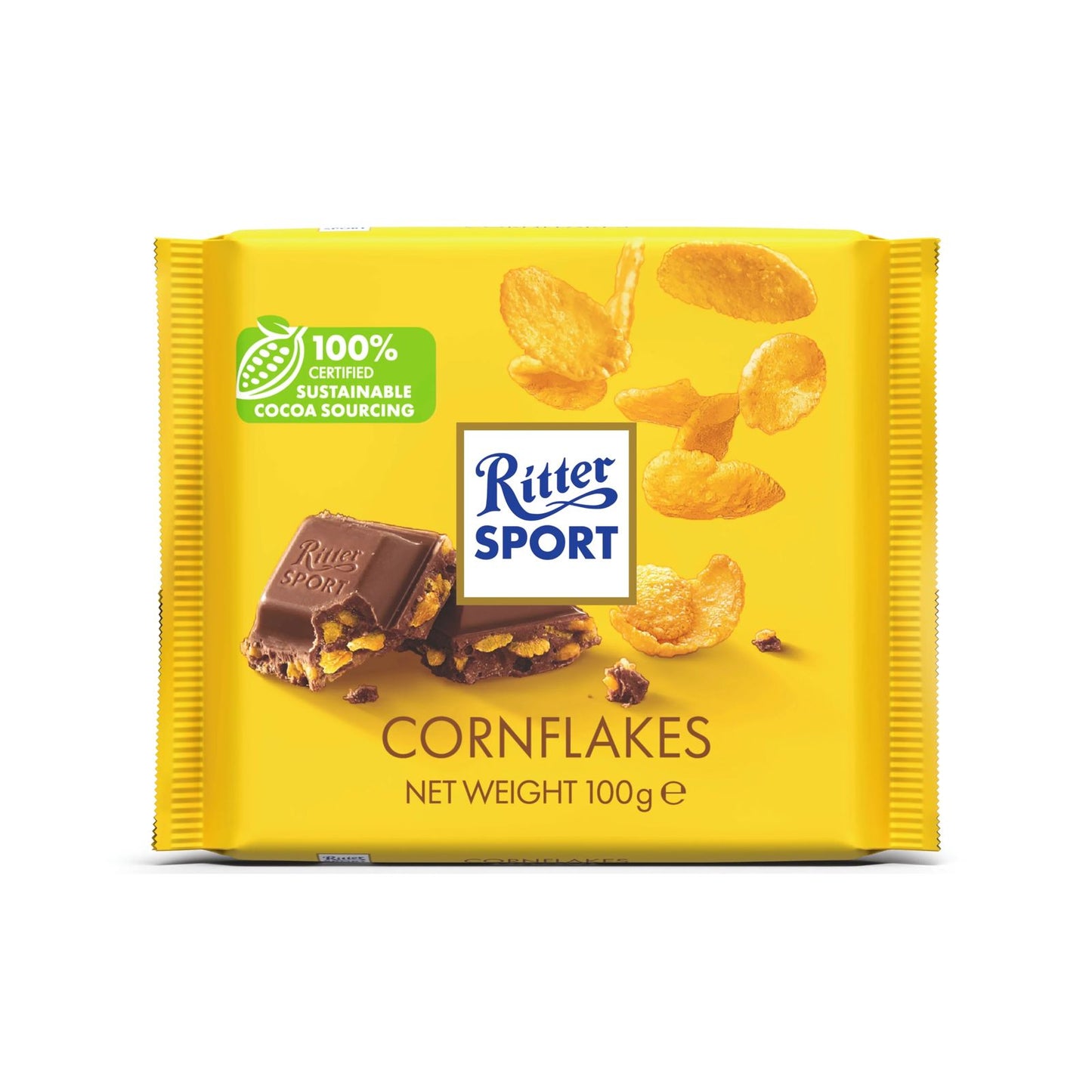 Ritter Sport Cornflakes Chocolate Bar – 100 g