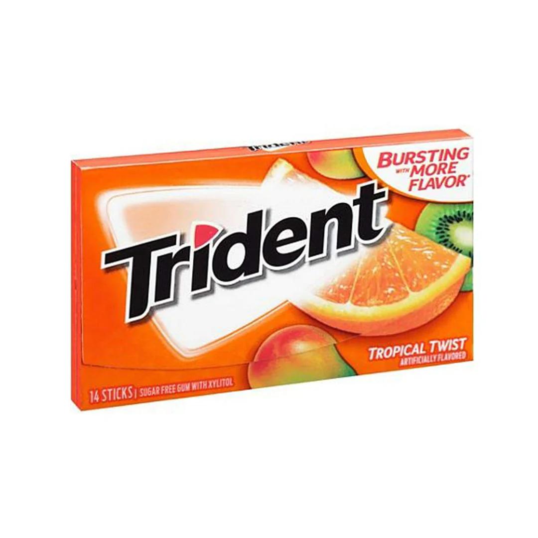 Trident Island Berry Lime Sugar-Free Gum – 27 g