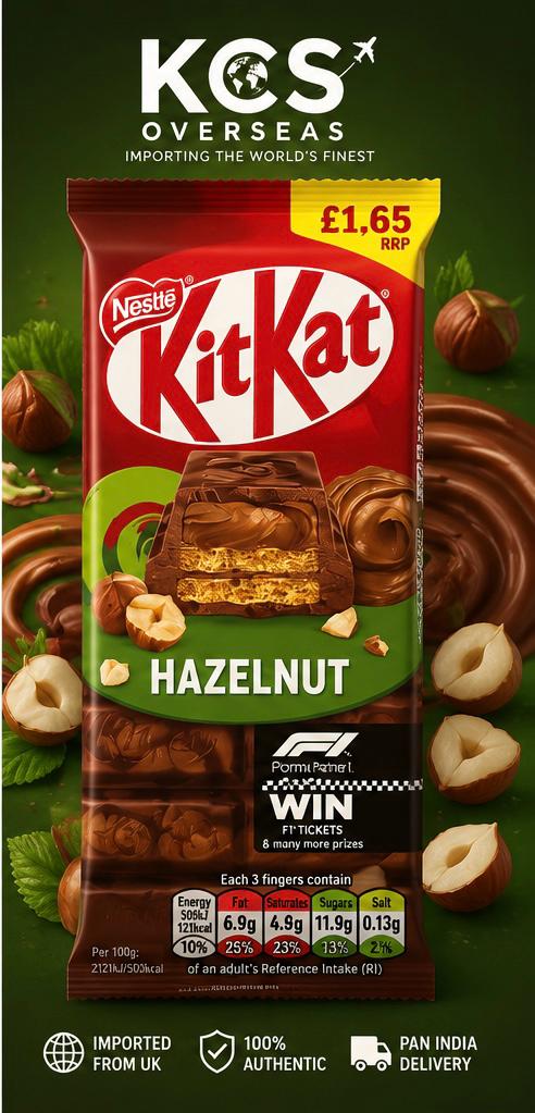 Kitkat Hazelnut 99G Slab UK