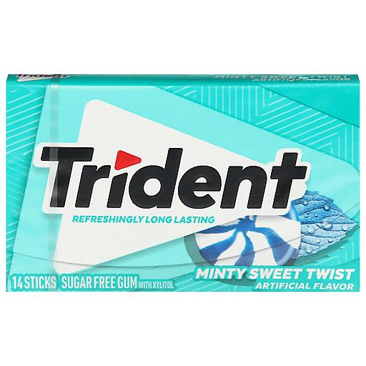 Trident Minty Sweet Sugar-Free Gum – 27 g