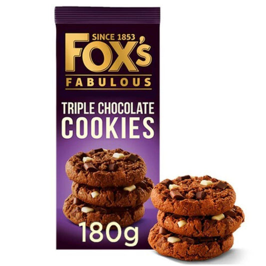 Fox’s Triple Chocolate Cookies – 180 g