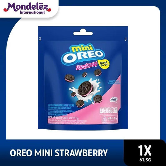 Oreo Mini Strawberry Cookies – 61 g