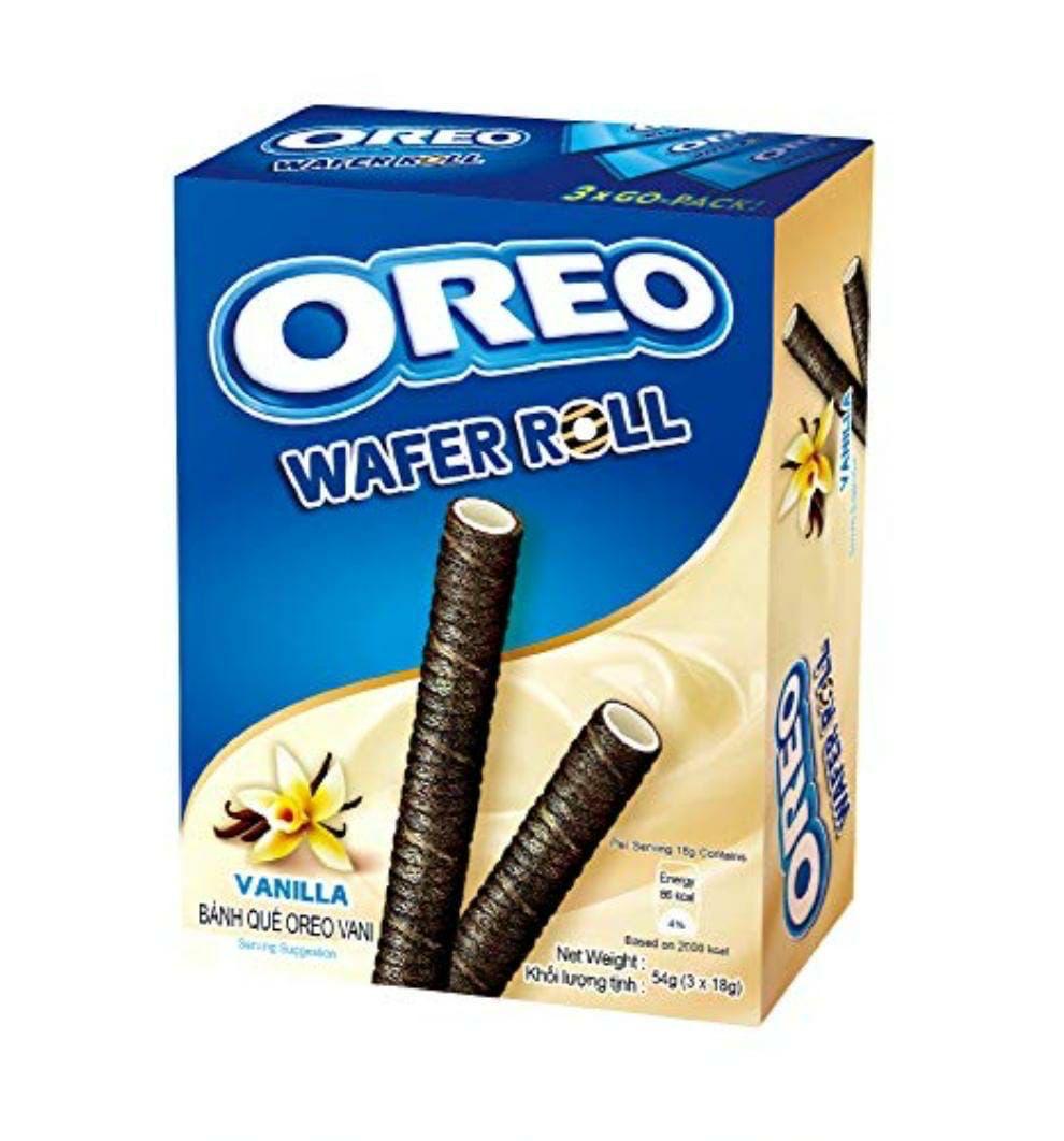 Oreo Vanilla Wafer Rolls – 54 g