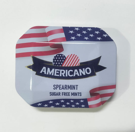 Americano Spearmint Sugar-Free Mints – 14 g