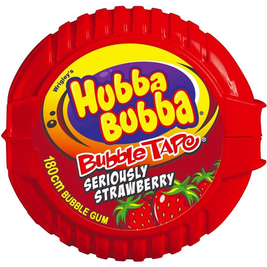 Hubba Bubba Strawberry Bubble Gum – 56 g