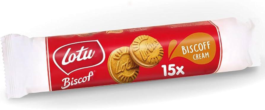 Biscoff Vanilla Cream Sandwich Cookies – 150 g