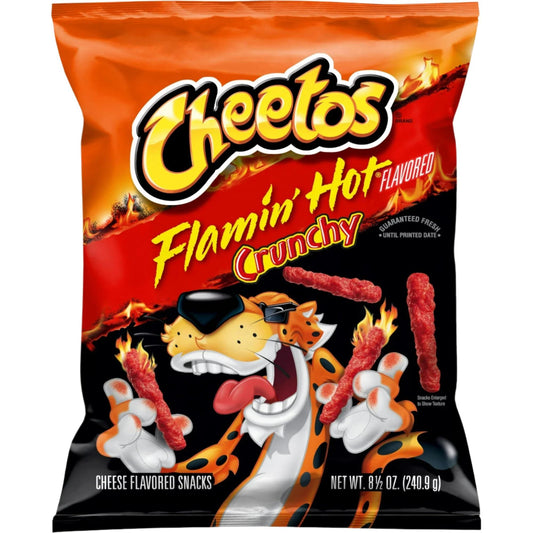 Cheetos Flamin’ Hot Crunchy – 220 g