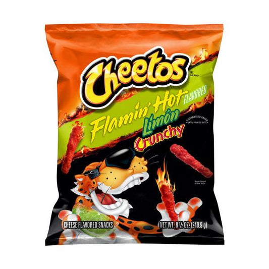 Cheetos Flamin’ Hot Limón Crunchy – 240 g