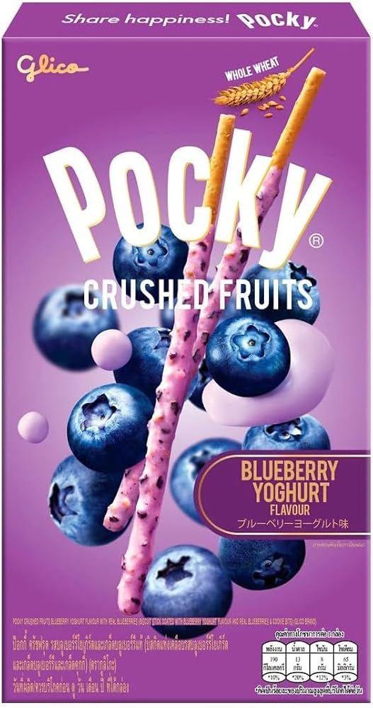 Pocky Blueberry Yogurt Biscuit Sticks – 38 g