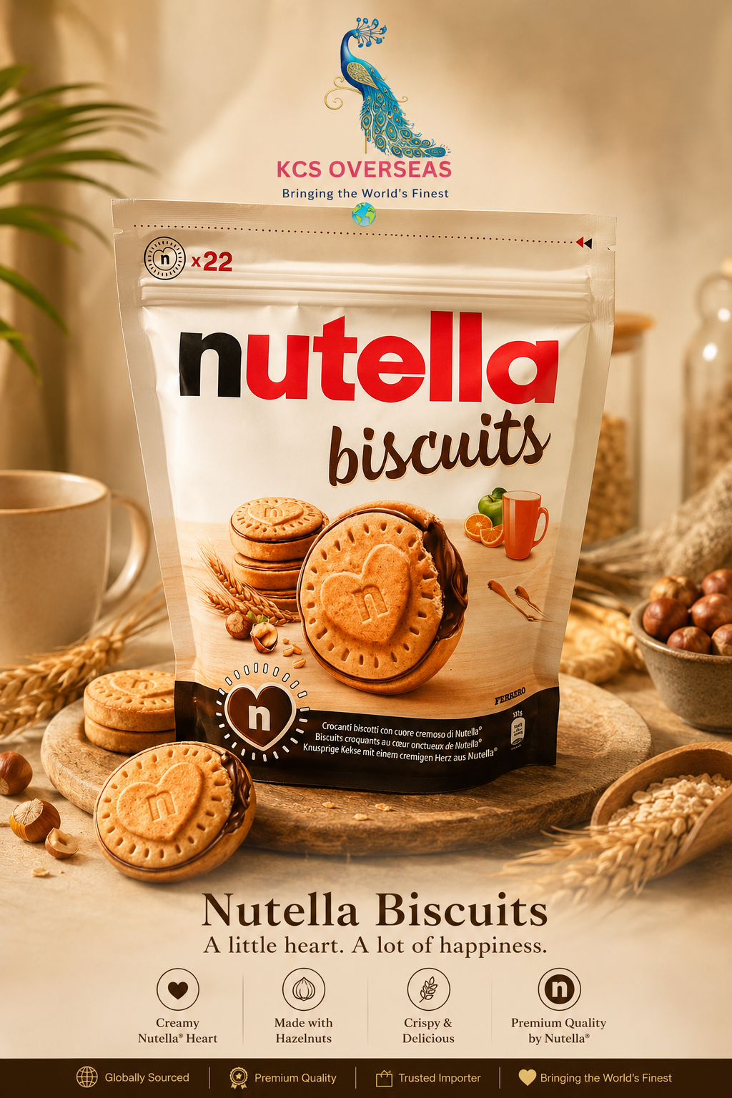 Nutella Biscuits 276G Italy