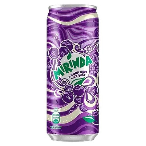 Mirinda Blueberry Soda Kem – 330ml