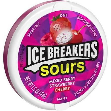 Ice Breakers Mixed Berry Strawberry & Cherry – 42 g