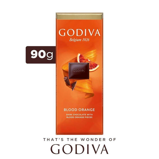 Godiva Blood Orange Dark Chocolate Bar – 90 g