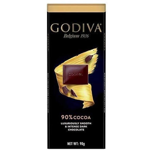Godiva Signature 90 % Dark Chocolate Bar – 90 g