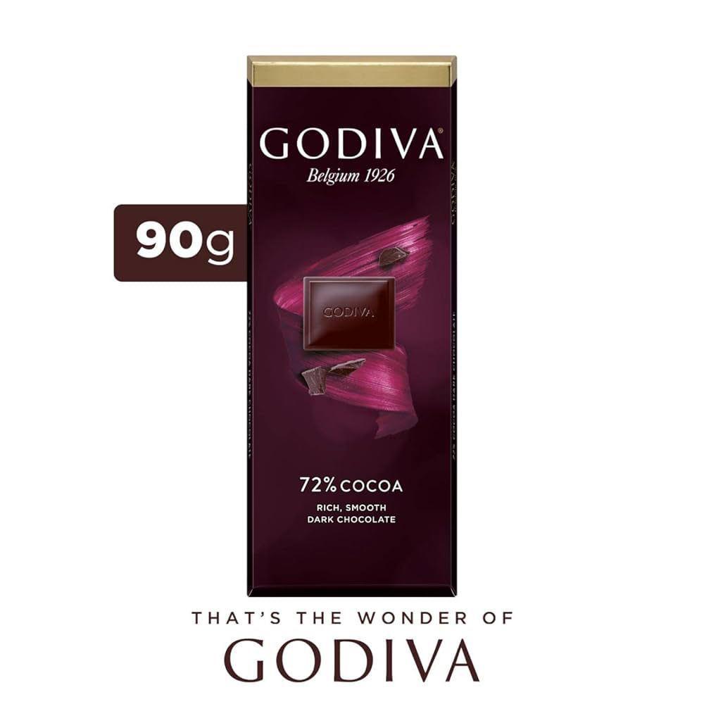 Godiva 72 % Dark Chocolate Bar – 90 g