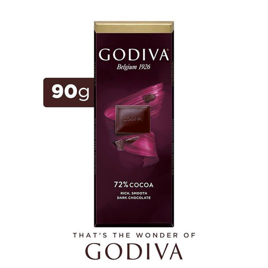 Godiva 72 % Dark Chocolate Bar – 90 g
