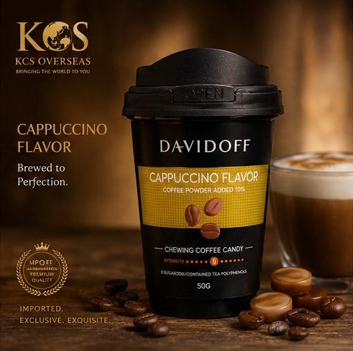 Davidoff Coffee Cappuccino Chewy Candy 50G