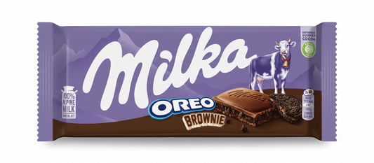 Milka Oreo Brownie Bar 100g
