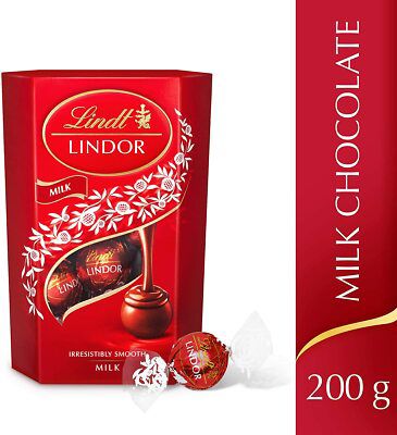 Lindt Lindor Milk Chocolate Truffles – 200 g