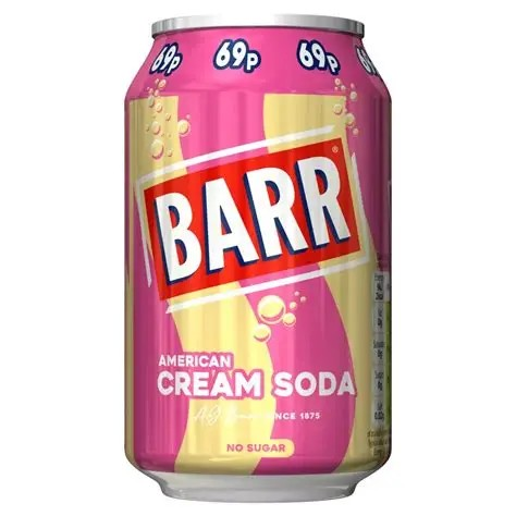 Barr American Cream Soda – 330ml