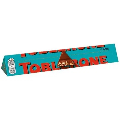 Toblerone Crunchy Almond Chocolate Bar – 100 g