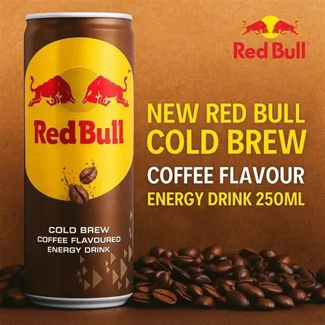Red Bull Cold Brew Coffee Flavoured Energy Drink – 250ml