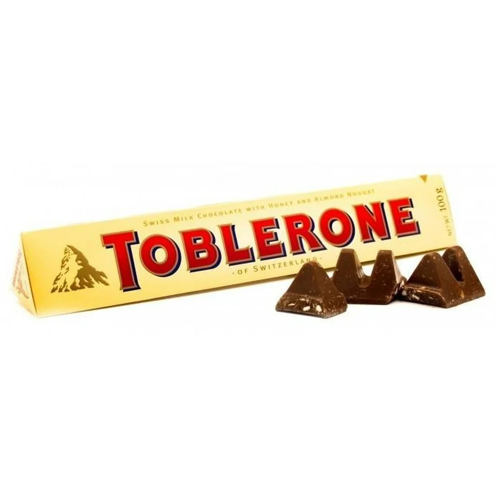 Toblerone Milk Chocolate Bar – 100 g