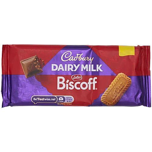 Cadbury Dairy Milk Biscoff Chocolate Bar – 95 g